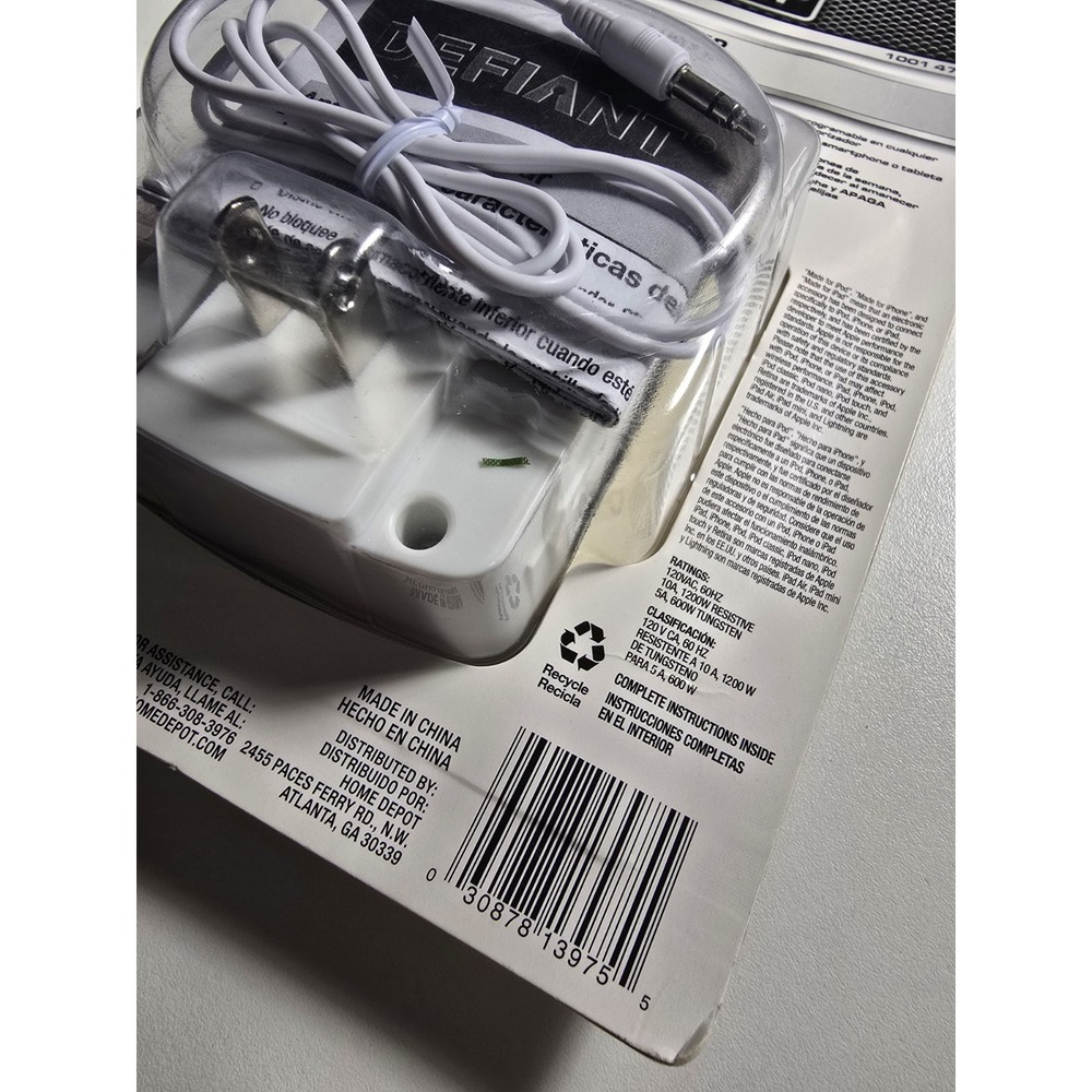 Defiant Plug In App Timer Automate Lights Apple/Android‎ Programmable - Picture 5 of 5